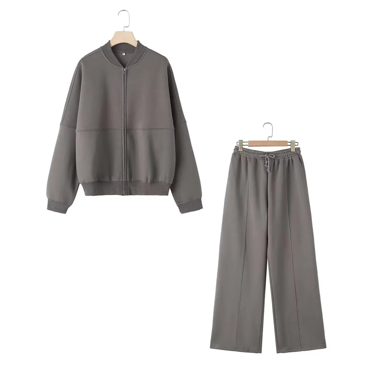 Zip Jacket Pants Set