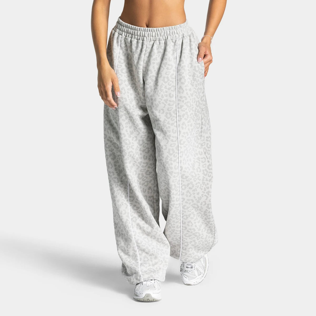 Leopard Flare Pants