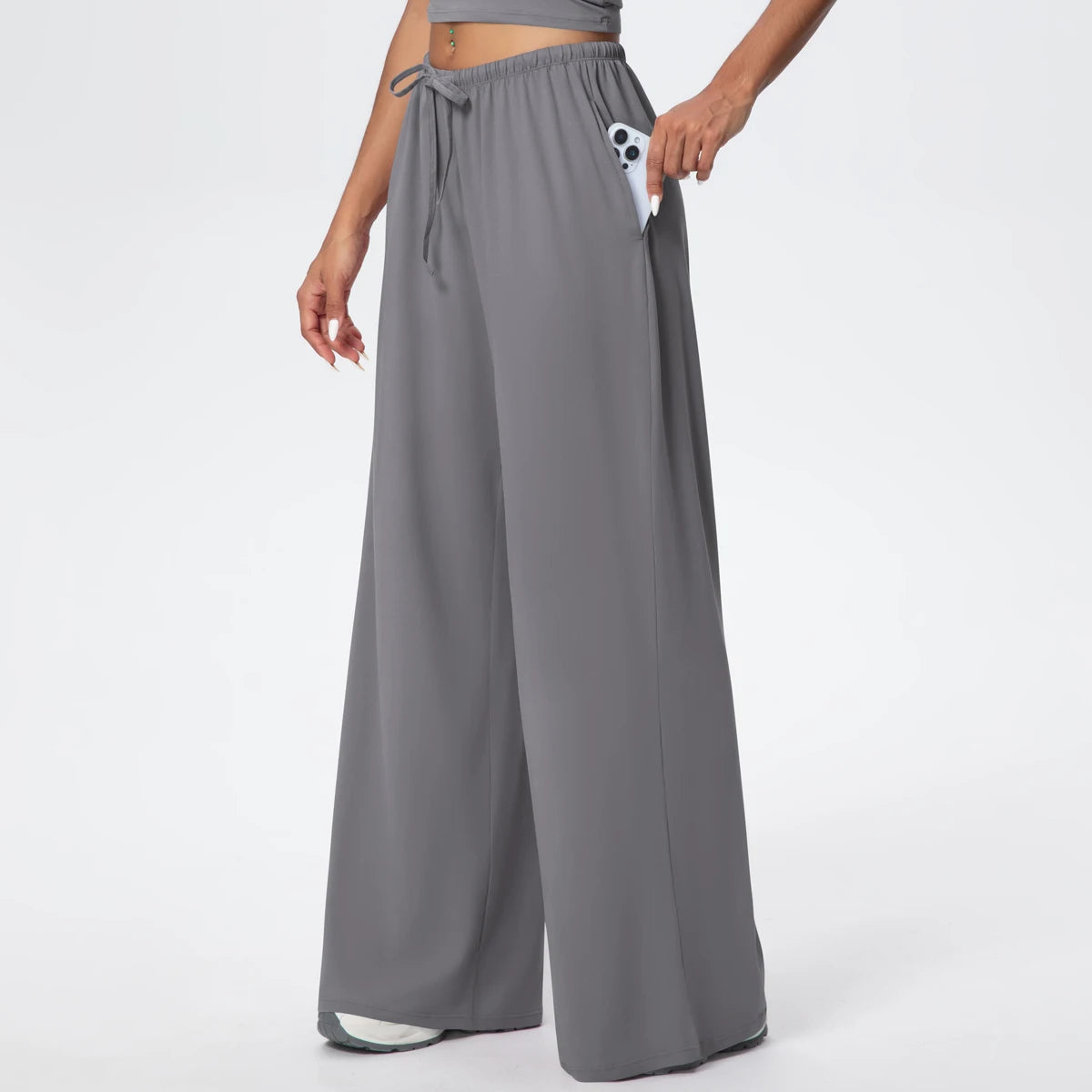 Loose Fit Wide Pants