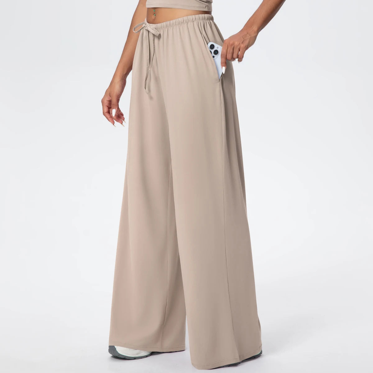 Loose Fit Wide Pants