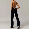 V Back Sport Jumpsuit