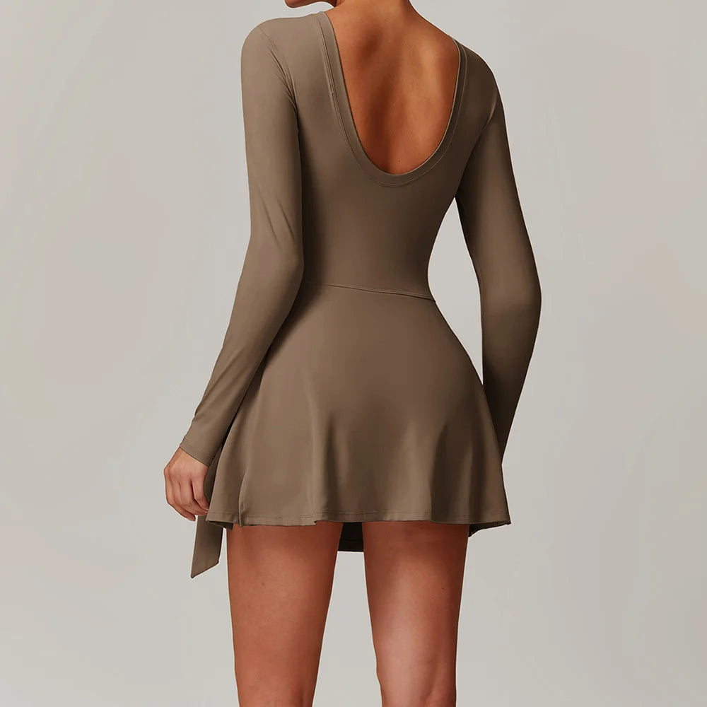 Tie Front Sport Romper