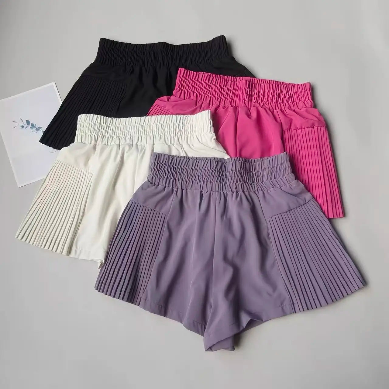 Faux Two Piece Shorts