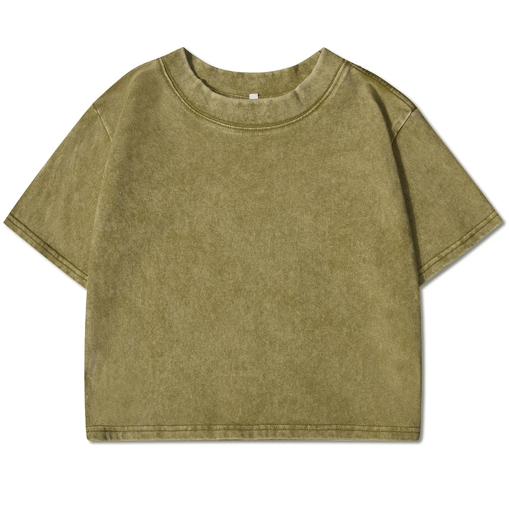 Cotton Active Crop Tee