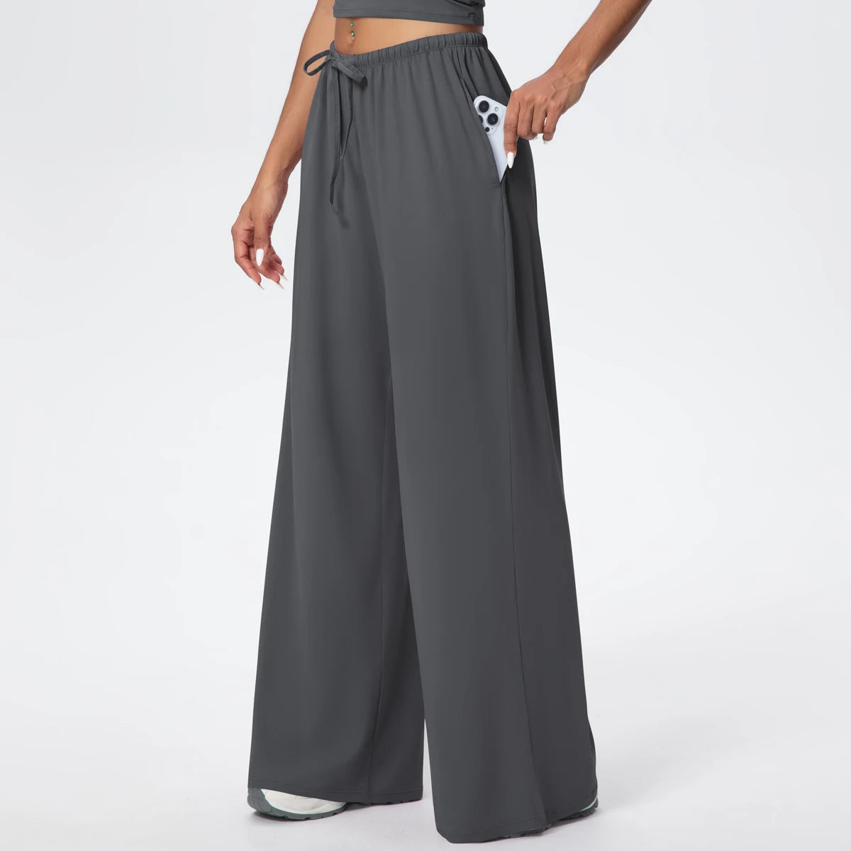 Loose Fit Wide Pants