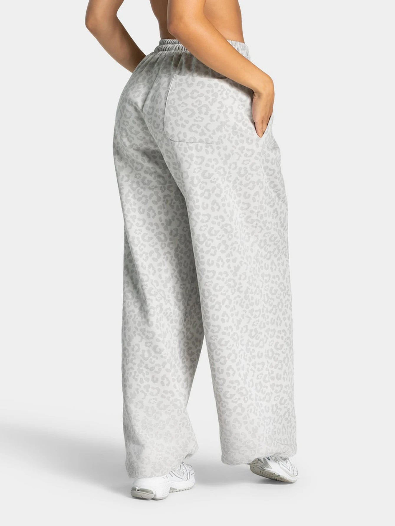 Leopard Flare Pants