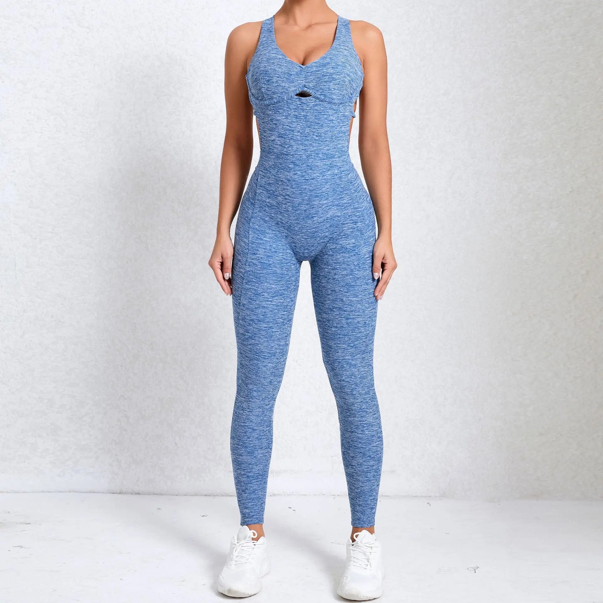Backless Sculpt Jumpsuit