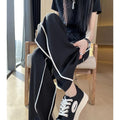 Stripe Wide Leg Pants
