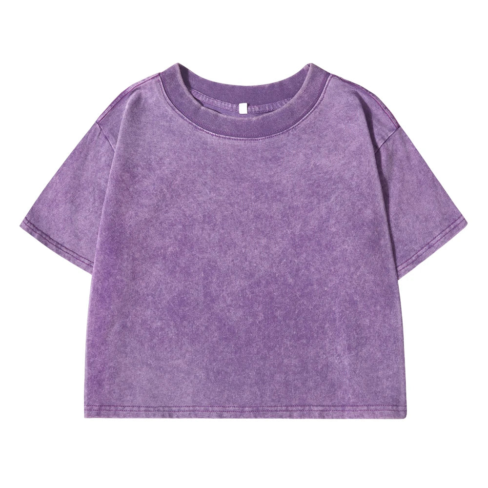 Cotton Active Crop Tee