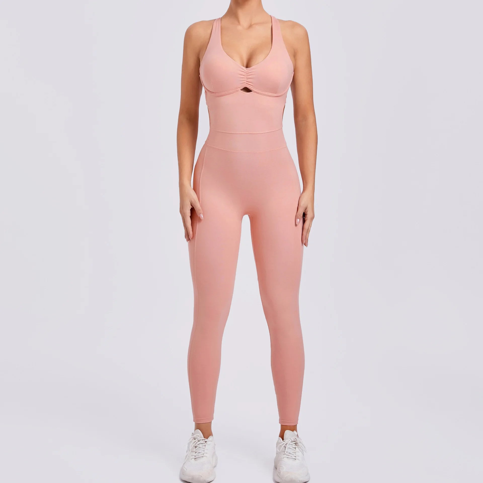 Backless Sculpt Jumpsuit