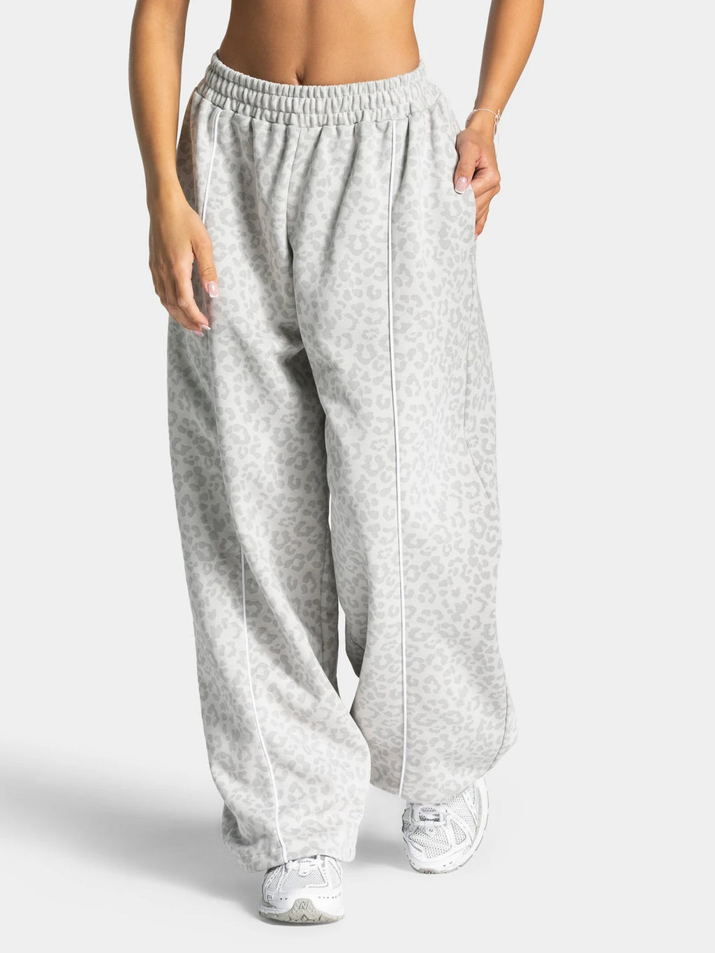 Leopard Flare Pants