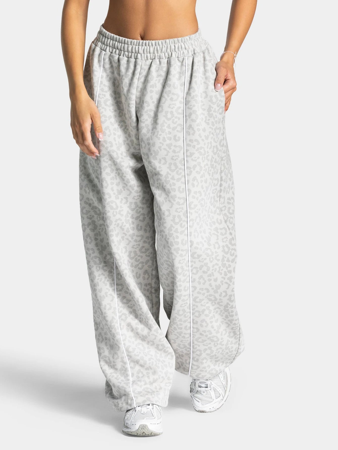 Leopard Flare Pants