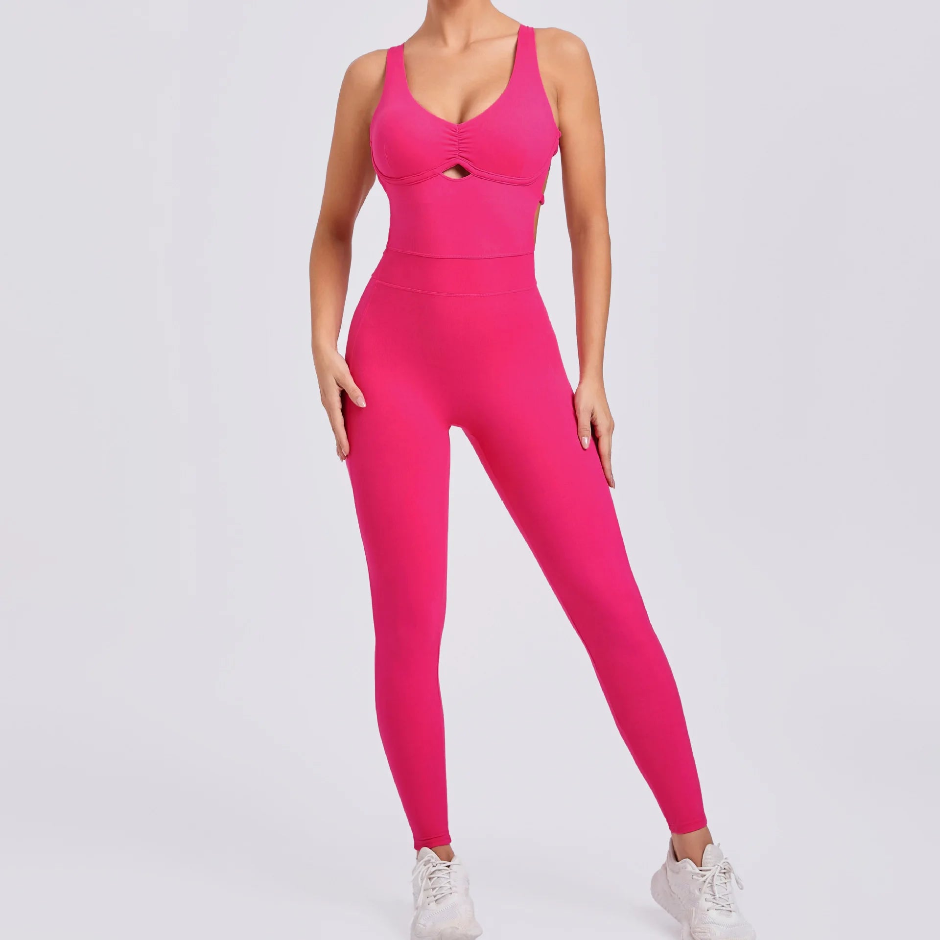 Backless Sculpt Jumpsuit