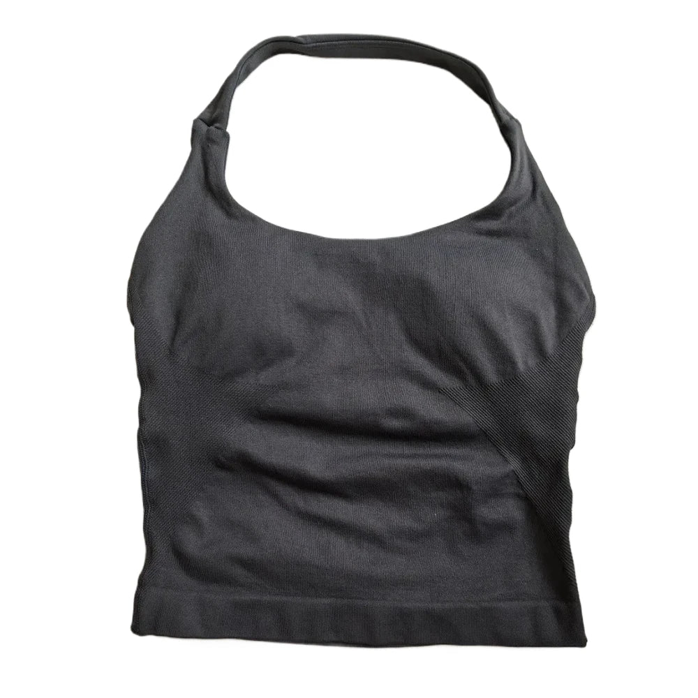 Open Back Tank Top