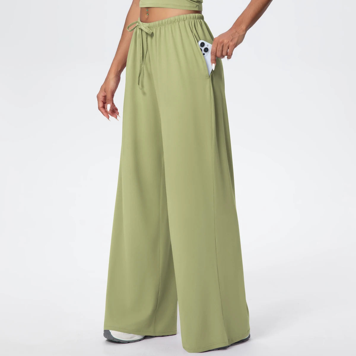Loose Fit Wide Pants