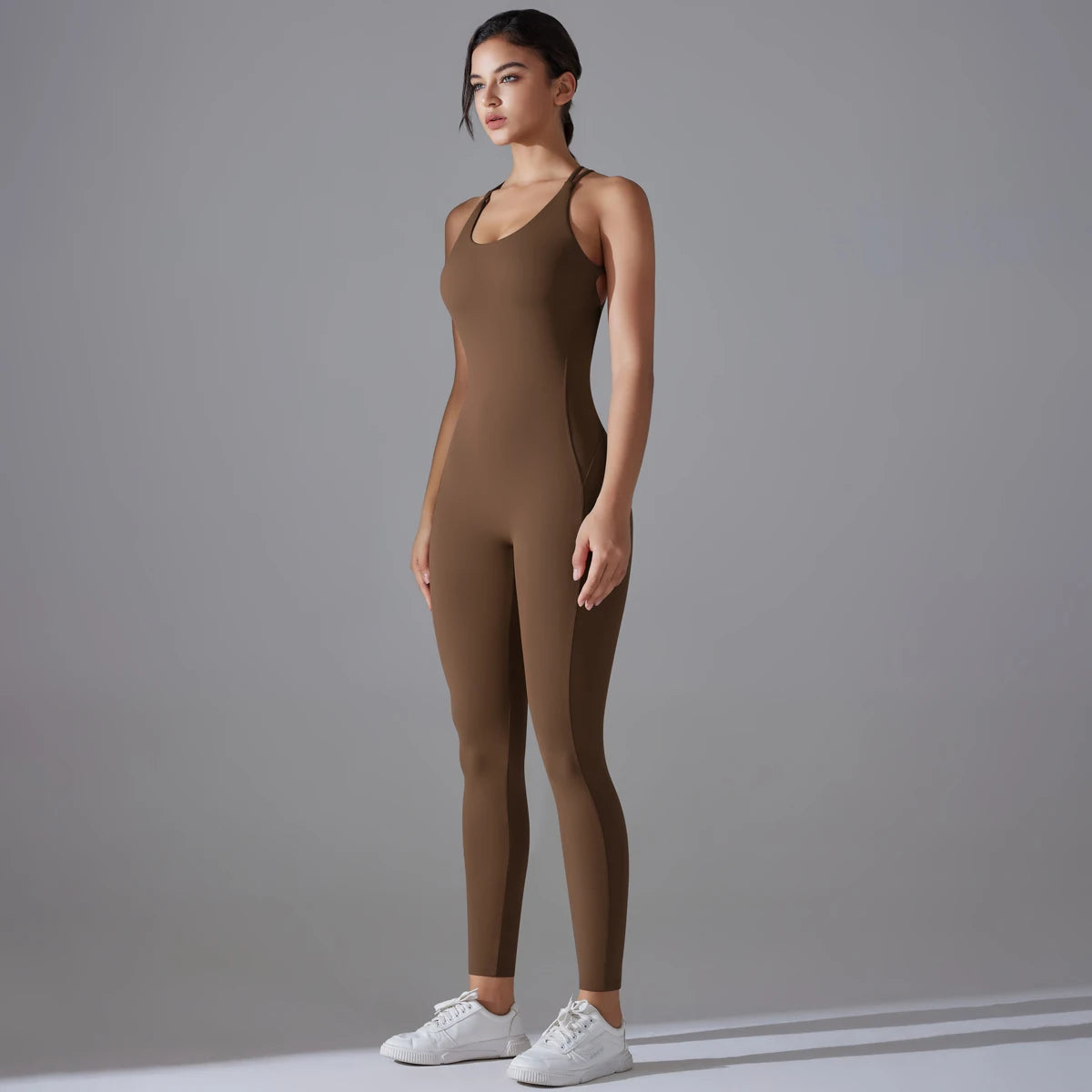 Backless Scrunch Jumpsuit
