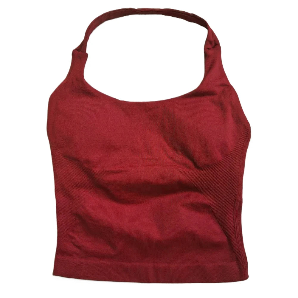Open Back Tank Top