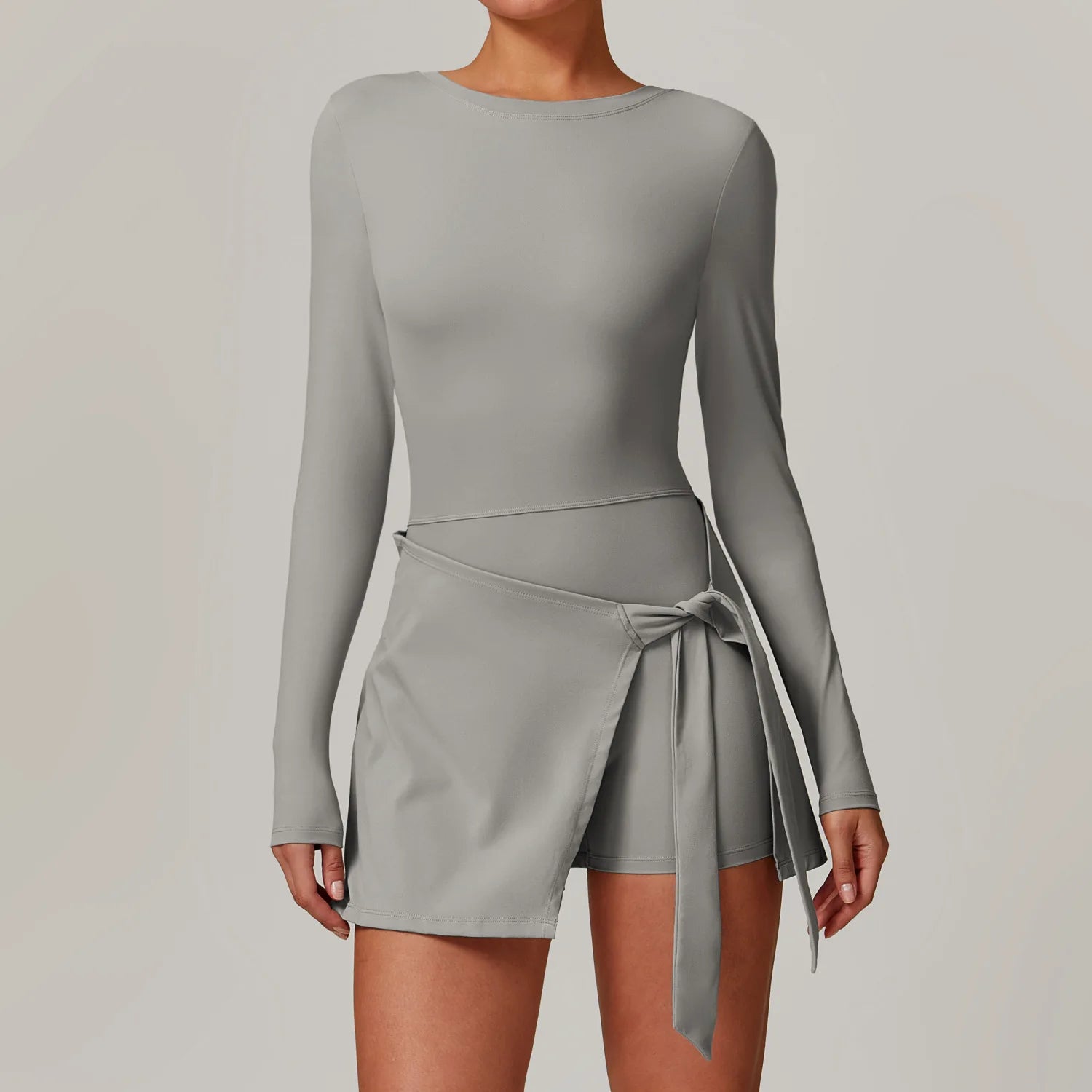 Tie Front Sport Romper