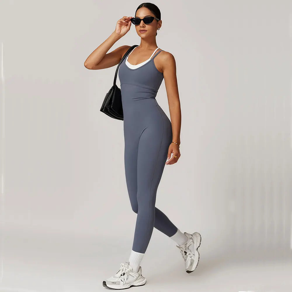 Contour Contrast Jumpsuit