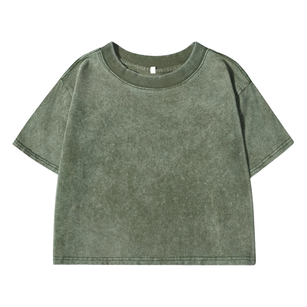 Cotton Active Crop Tee