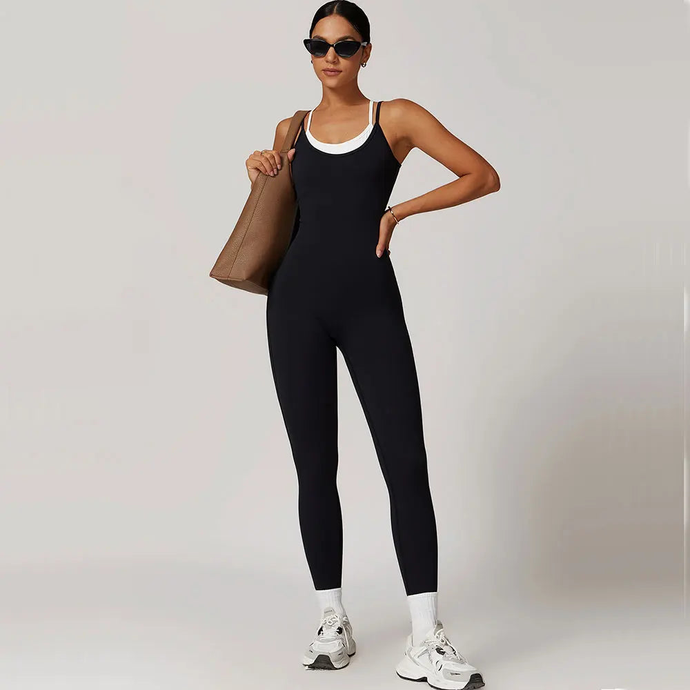 Contour Contrast Jumpsuit
