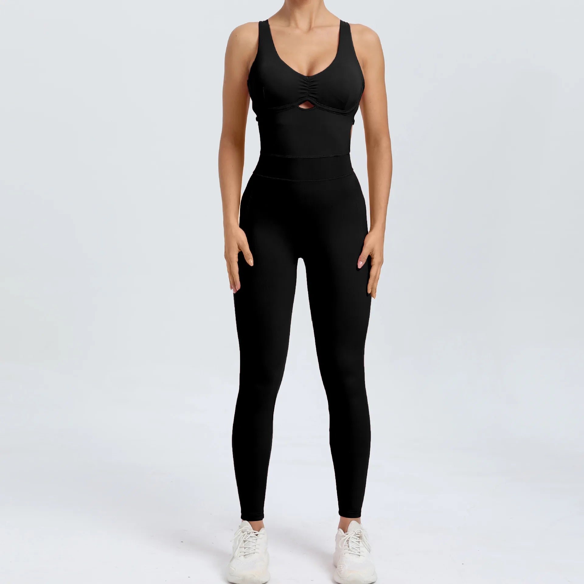 Backless Sculpt Jumpsuit