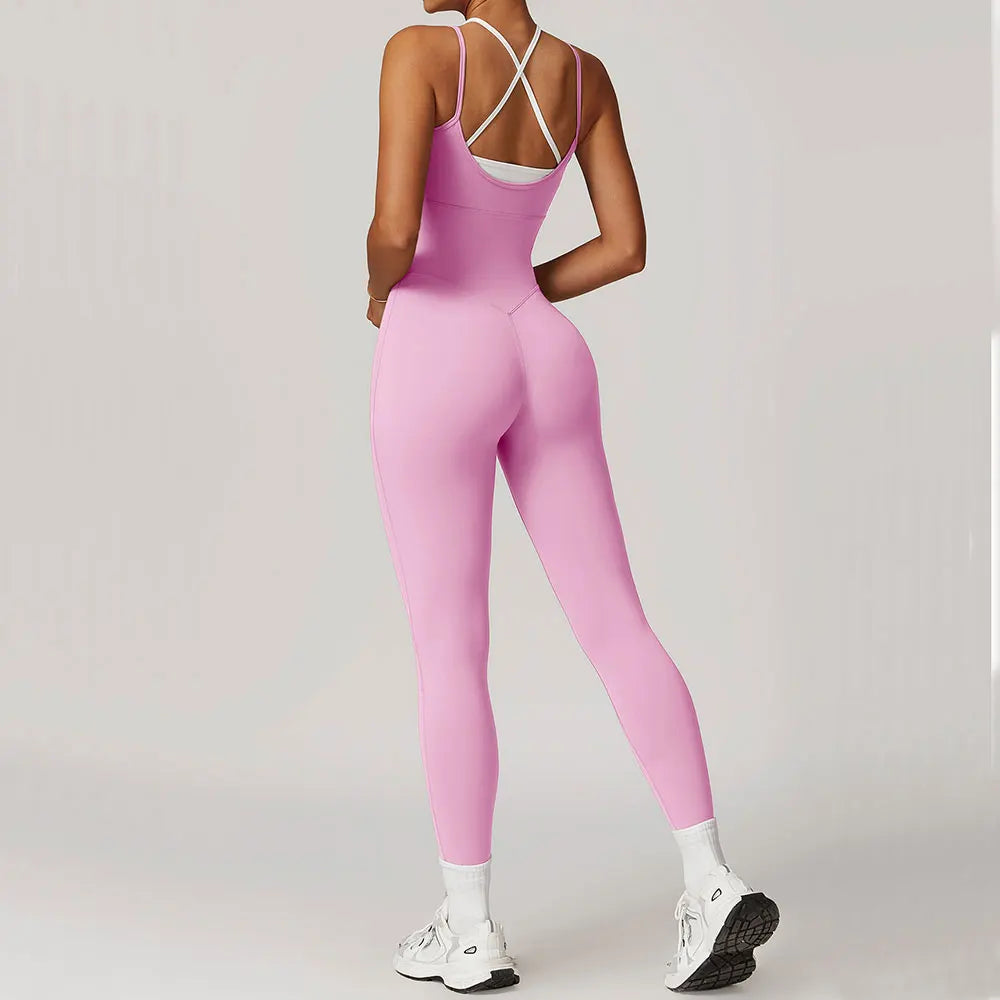 Contour Contrast Jumpsuit