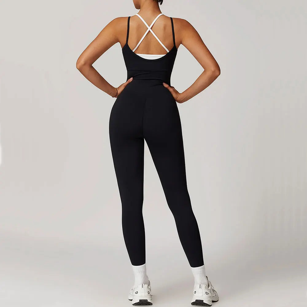 Contour Contrast Jumpsuit