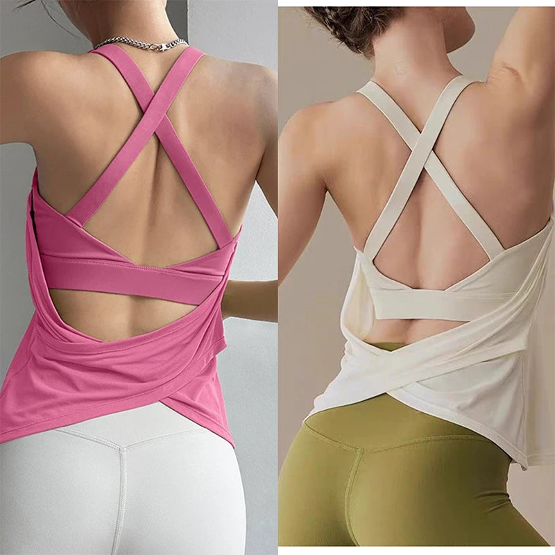 Open Back 2 Pieces Active Set