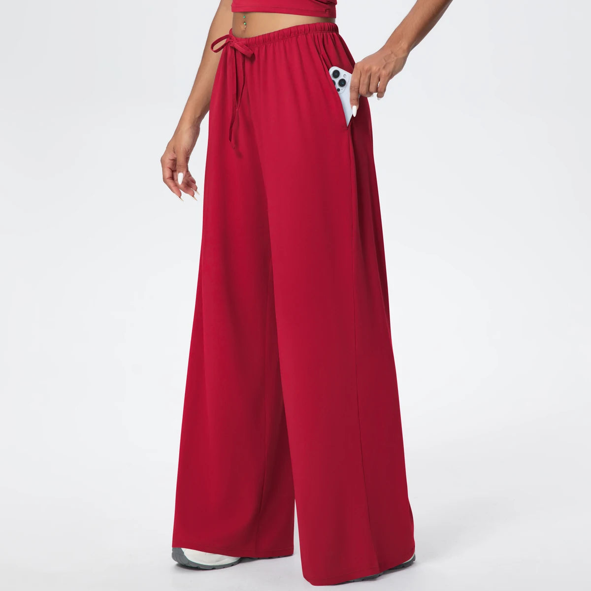 Loose Fit Wide Pants