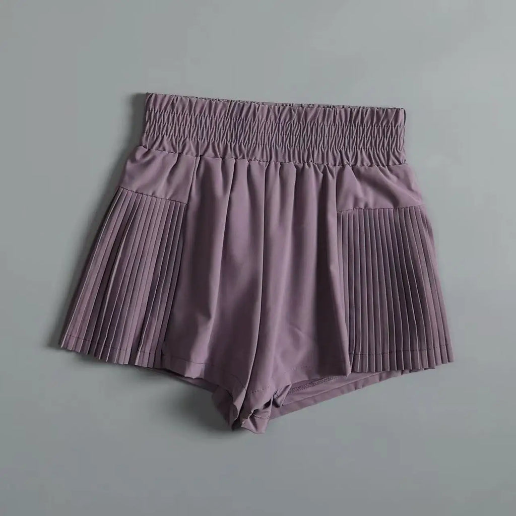 Faux Two Piece Shorts
