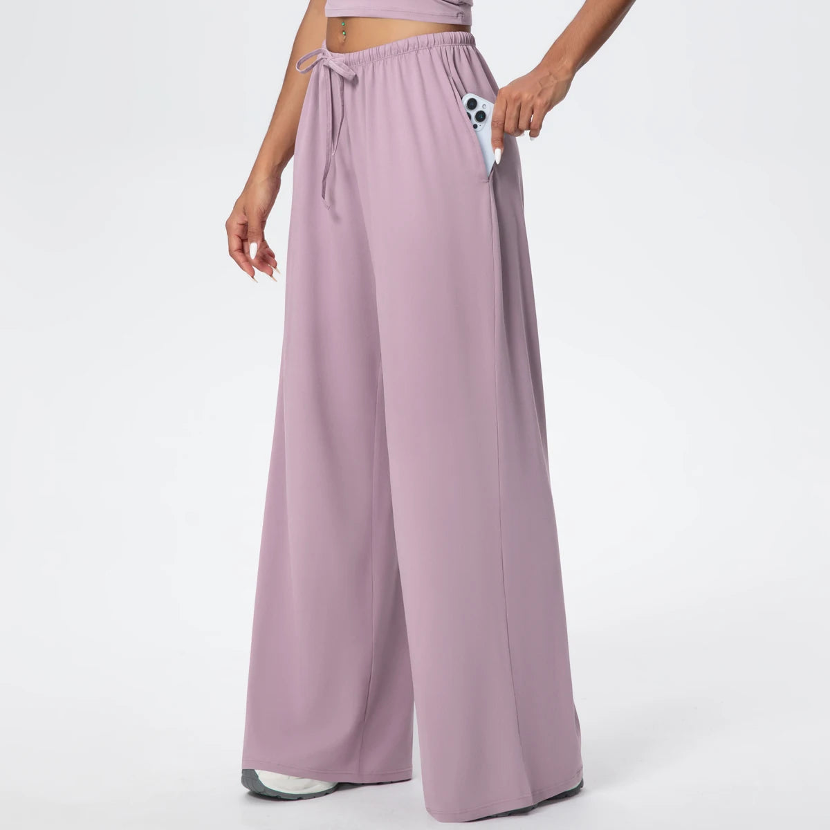 Loose Fit Wide Pants