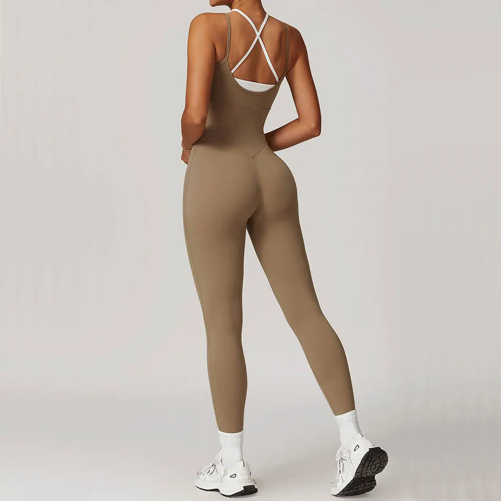 Contour Contrast Jumpsuit