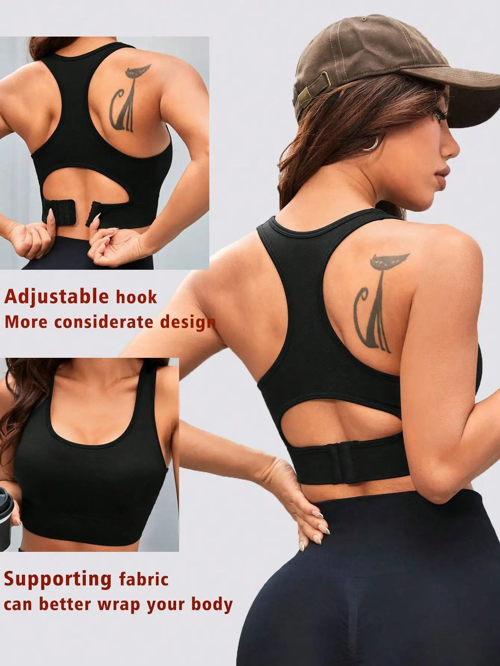 Longline Sports Bra